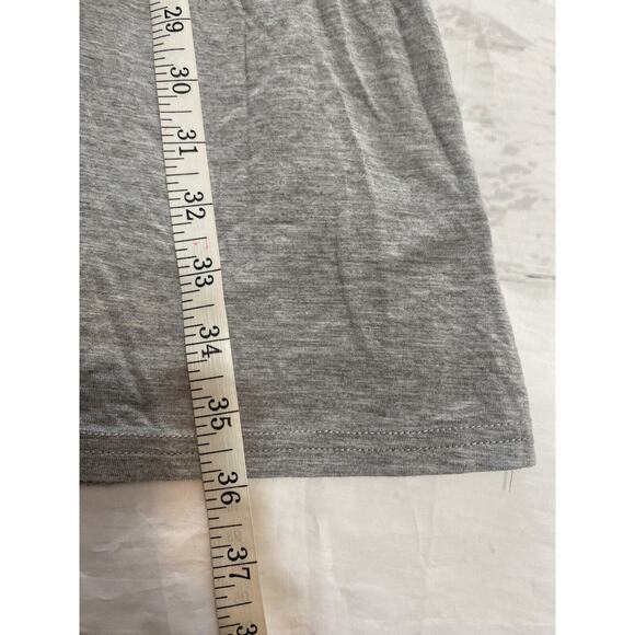 Anthropologie POL Dress Women’s Small Zip Up Gray, White Lace Trim (c) - Picture 4 of 6